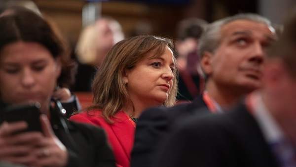 Iratxe García, elegida vicepresidenta primera del PES Iratxe García, elegida vicepresidenta primera del PES