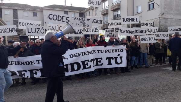 Manifestación Alcolea del Pinar Manifestación Alcolea del Pinar