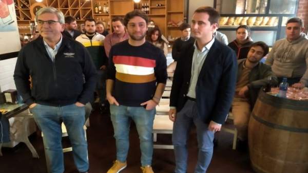 Mariano Marín, Andrés Ruíz y David González Medina. Mariano Marín, Andrés Ruíz y David González Medina.
