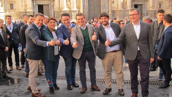 Pablo Casado en Murcia Pablo Casado en Murcia