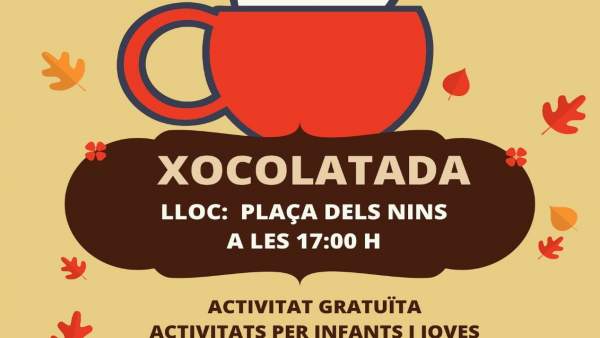 Cartel xocolatada Navidad Cartel xocolatada Navidad