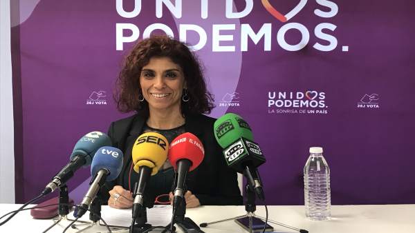 La secretaria general de Podemos Cantabria, Rosana Alonso La secretaria general de Podemos Cantabria, Rosana Alonso