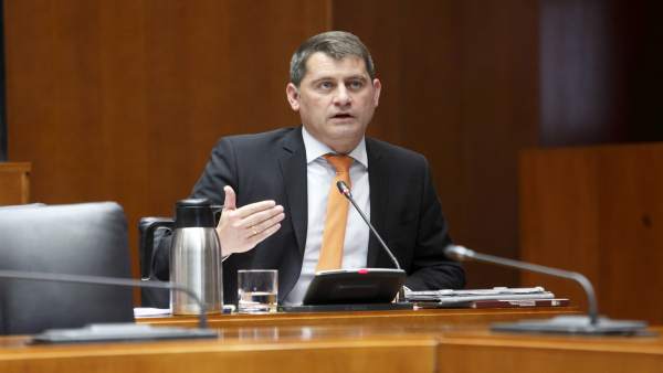 El portavoz adjunto del grupo parlamentario de Cs en las Cortes, Jesús Sansó El portavoz adjunto del grupo parlamentario de Cs en las Cortes, Jesús Sansó