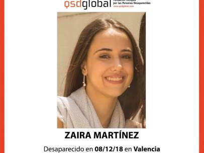 Desaparecida en Valencia