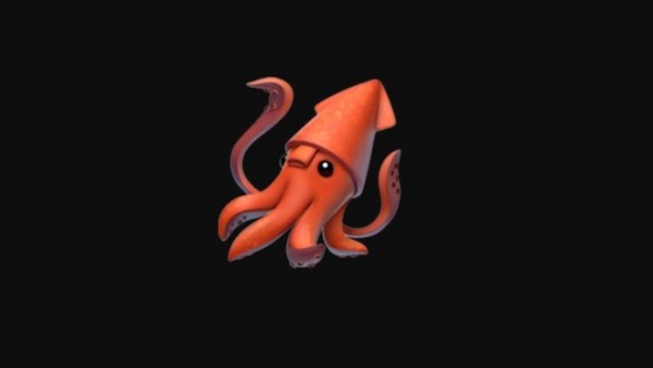 Emoji del calamar de Apple Emoji del calamar de Apple