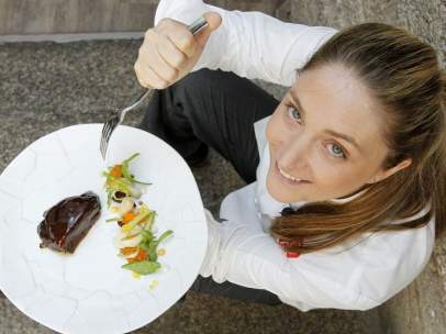 La cocinera Lucía Freitas