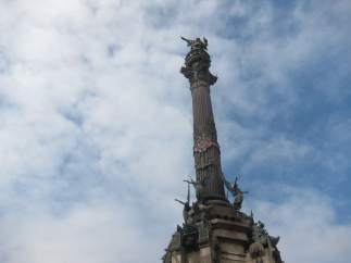 Monumento a Colón de Barcelona.