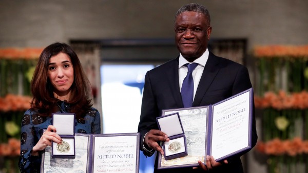 Mukwege y Murad recogen Nobel de la Paz Mukwege y Murad recogen Nobel de la Paz