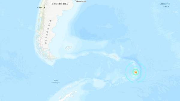 Terremoto cerca de la Antártida Terremoto cerca de la Antártida