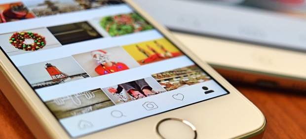 La aplicación Instagram abierta en un móvil