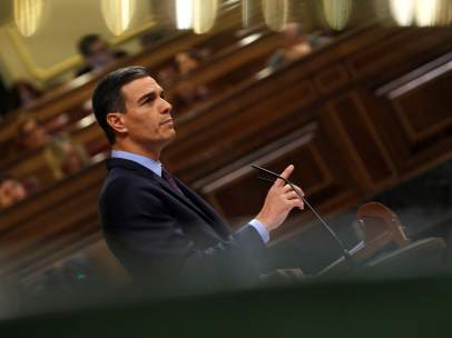 Pedro Sánchez, en el Congreso de los Diputados