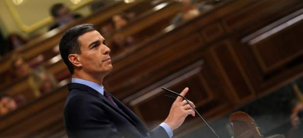 Pedro Sánchez, en el Congreso de los Diputados