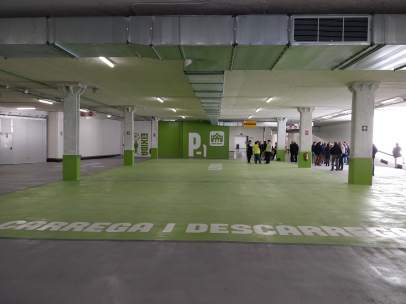 Parking de la plaza Ciudad de Brujas