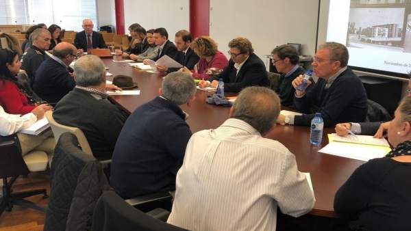 Imagen de la mesa de trabajo para la rehabilitación del Polígono Imagen de la mesa de trabajo para la rehabilitación del Polígono