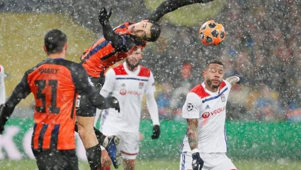 Shakhtar vs. Lyon. Shakhtar vs. Lyon.