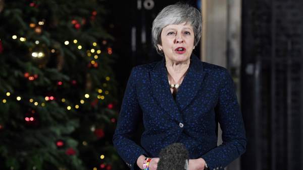 Theresa May, después de la moción de confianza Theresa May, después de la moción de confianza