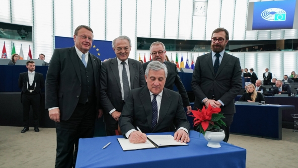 Firma de los presupuestos comunitarios Firma de los presupuestos comunitarios