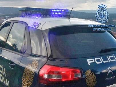 Coche patrulla de la Policía Nacional