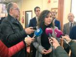 De Miguel atiende a los medios