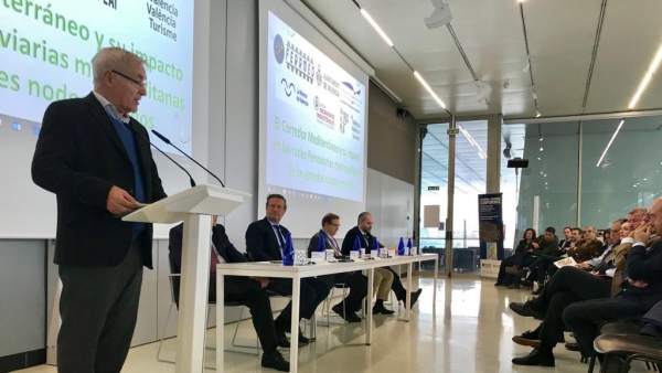Jornadas sobre el Corredor Mediterráneo en València Jornadas sobre el Corredor Mediterráneo en València