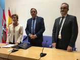 Valladolid.- Bieger, Sáez Aguado y Sánchez Herrero