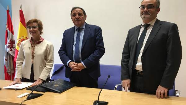 Valladolid.- Bieger, Sáez Aguado y Sánchez Herrero Valladolid.- Bieger, Sáez Aguado y Sánchez Herrero