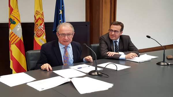 El consejero de Hacienda de Aragón, Fernando Gimeno El consejero de Hacienda de Aragón, Fernando Gimeno