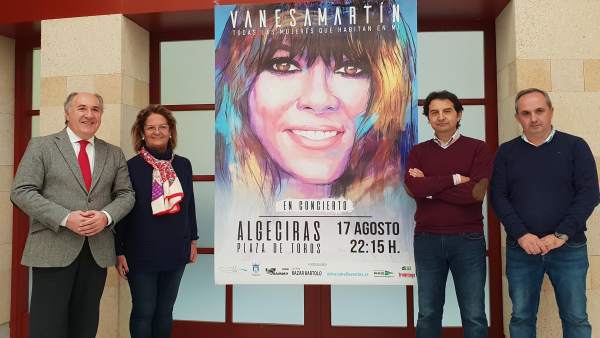 Presentación del concierto de Vanesa Martín en Algeciras Presentación del concierto de Vanesa Martín en Algeciras