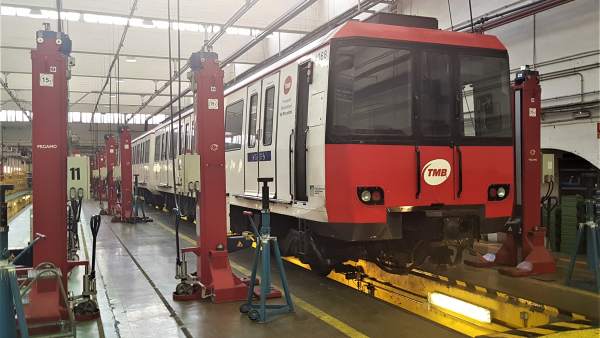 Taller del Metro de Barcelona, en la Sagrera Taller del Metro de Barcelona, en la Sagrera