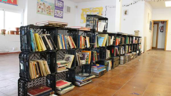 Imagen de la Biblioteca de Las Palomas autogestionada por los vecinos Imagen de la Biblioteca de Las Palomas autogestionada por los vecinos