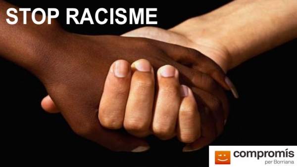 Cartel 'Stop racisme' Cartel 'Stop racisme'