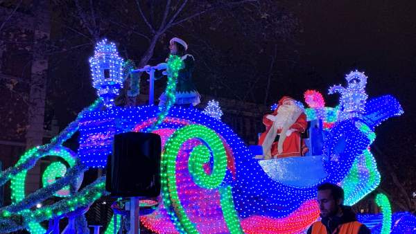 Valladolid.- Papa Noel en la 'Cabalgaza' 15-12-18 Valladolid.- Papa Noel en la 'Cabalgaza' 15-12-18
