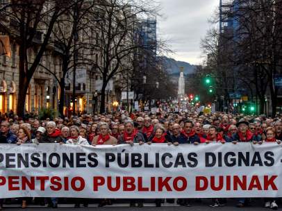 Manifestación en Bilbao