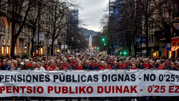 Manifestación en Bilbao Manifestación en Bilbao