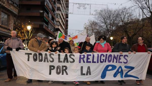 Marcha por la paz en Cáceres Marcha por la paz en Cáceres