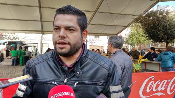 El concejal de Somos Oviedo Rubén Rosón El concejal de Somos Oviedo Rubén Rosón