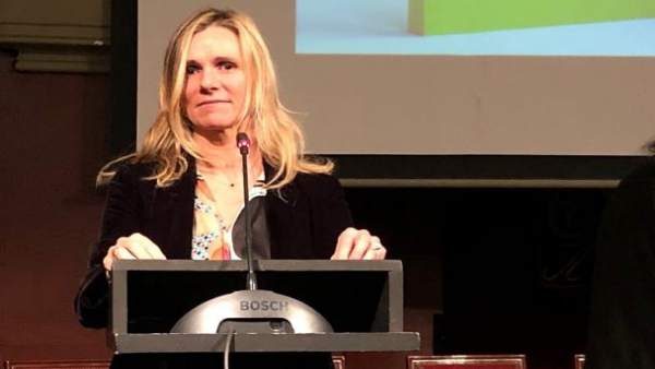 Rita de la Plaza Zubizarreta interviene en el homenaje Rita de la Plaza Zubizarreta interviene en el homenaje