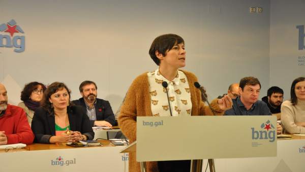 Ana Pontón, portavoz nacional del BNG Ana Pontón, portavoz nacional del BNG