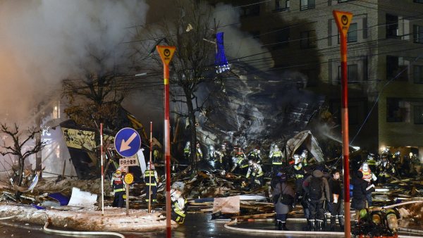 Explosión en un restaurante de Japón Explosión en un restaurante de Japón