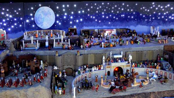 Belén de Playmobil en la localidad toledana de Argés Belén de Playmobil en la localidad toledana de Argés