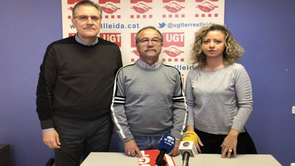 Josep Lluis Aguilà, Antonio Rodríguez y Alicia Buil Josep Lluis Aguilà, Antonio Rodríguez y Alicia Buil