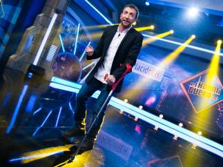 Pablo Motos con muletas