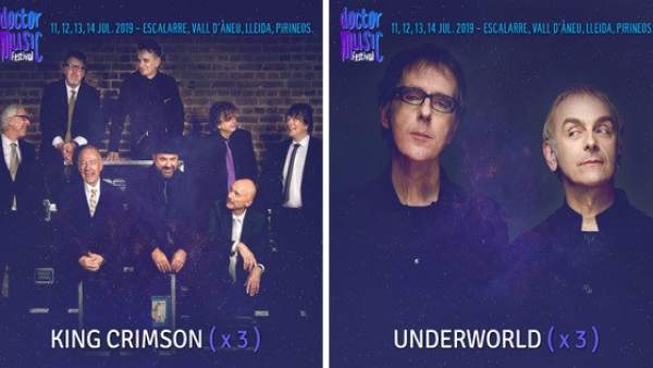 King Crimson y Underworld, en el Doctor Music Festival King Crimson y Underworld, en el Doctor Music Festival