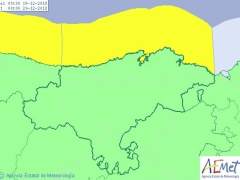 Cantabria, en riesgo por oleaje el 19 de diciembre