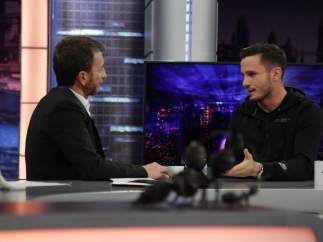 Saúl Ñíguez, en 'El hormiguero'.