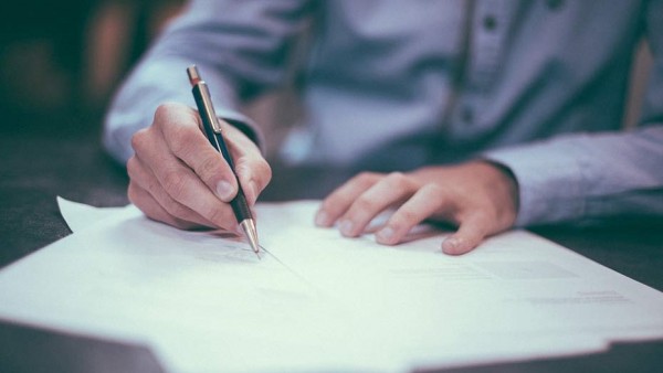 Firma de documentos, hipoteca, Firma de documentos, hipoteca,