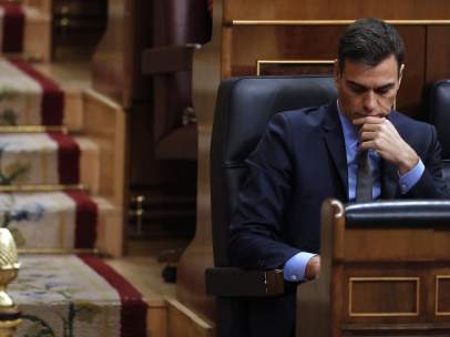 El presidente del Gobierno, Pedro Sánchez