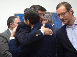 Juanma Moreno y Juan Marín