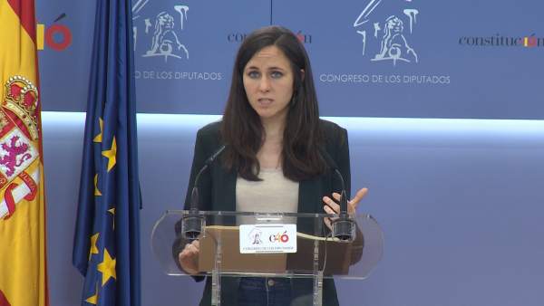 Belarra, en rueda de prensa en el Congreso de los Diputados Belarra, en rueda de prensa en el Congreso de los Diputados