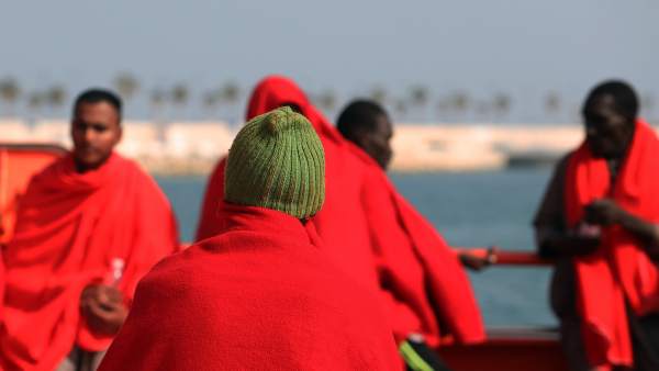 Inmigrantes, pateras, Málaga Inmigrantes, pateras, Málaga